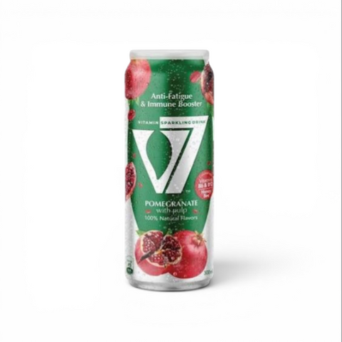 V7 Sparkling Drink Pomegranate Flavor - 300ml