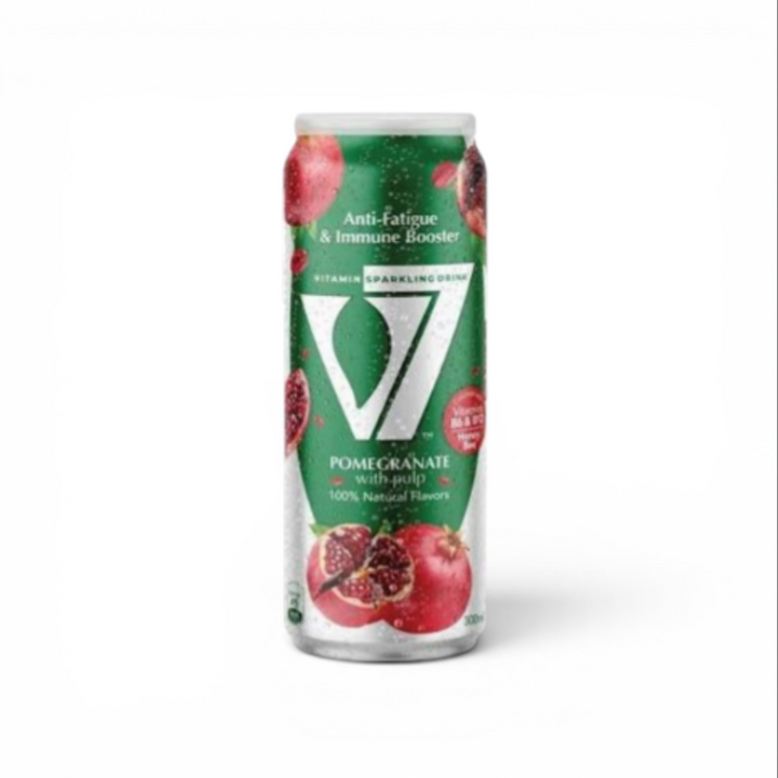 V7 Sparkling Drink Pomegranate Flavor - 300ml